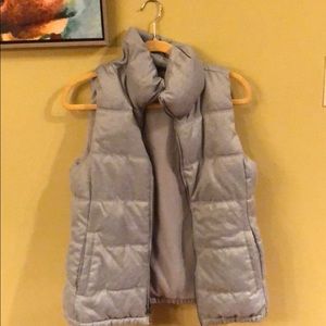 Grey old navy vest